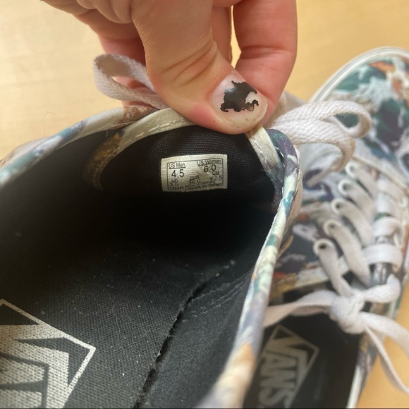 Vans - Earth Ozone & birds eye view themed size 6 - Picture 9 of 12